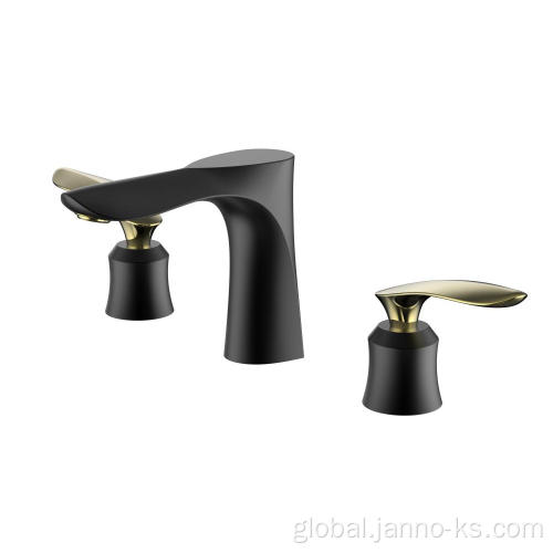 Double Handles Tap Portable Two Handles Basin Mixer With High Quality Factory